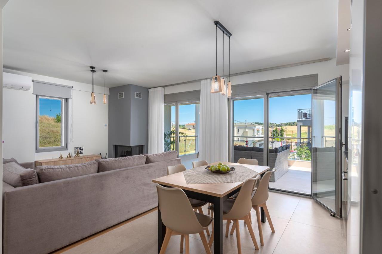 Sea Wind Luxury Apartments With Pool Kassandra Halkidikι Néa Fókaia Exterior foto