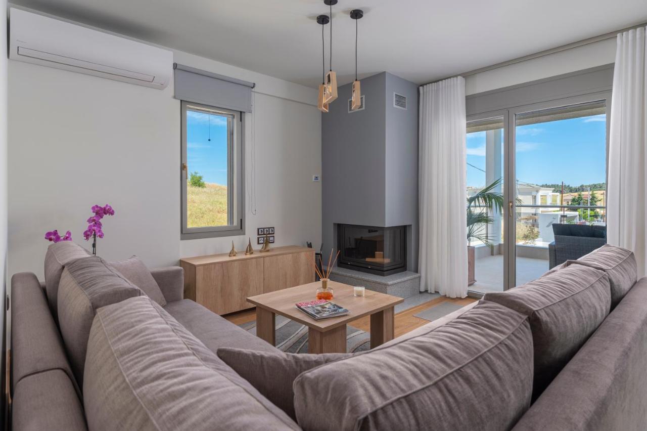 Sea Wind Luxury Apartments With Pool Kassandra Halkidikι Néa Fókaia Exterior foto